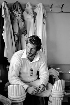 England Cricket Captain Ian Botham at Headingley