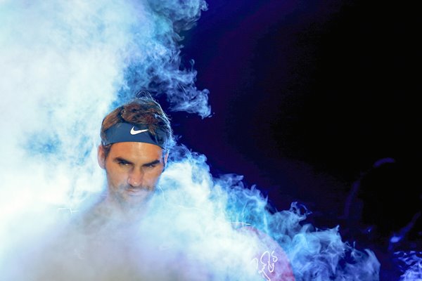 Roger Federer ATP Finals London 2015