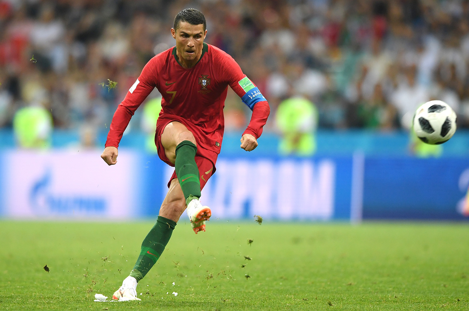 Cristiano Ronaldo Free Kick Russia 2018 World Cup
