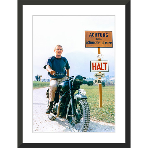 Steve McQueen Motorbike Scene The Great Escape