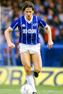 Gary Lineker Leicester City in action
