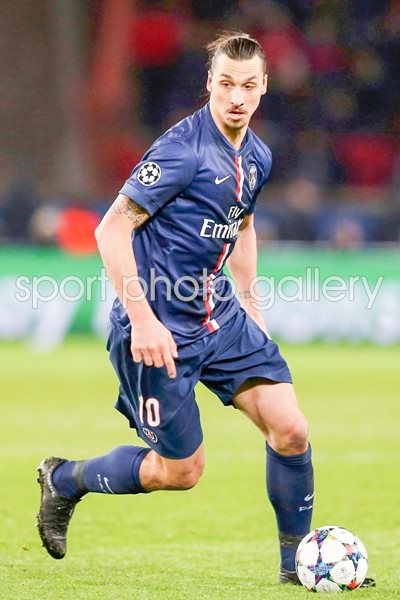 Zlatan Ibrahimovic Paris Saint-Germain