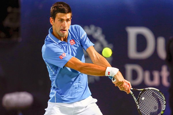 Novak Djokovic Dubai Tennis Championships 2015