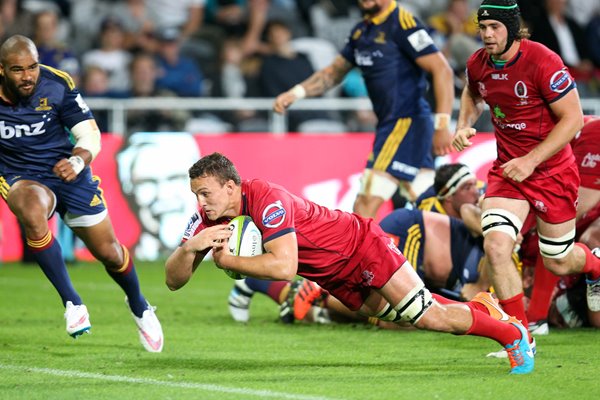 Jake Schatz Reds v Highlanders 2015