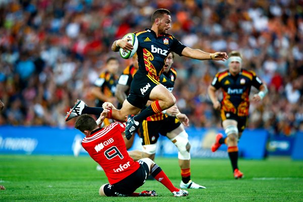 Aaron Cruden Chiefs v Crusaders 2015