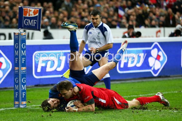 Dan Biggar Wales v Scotland Murrayfield 2015