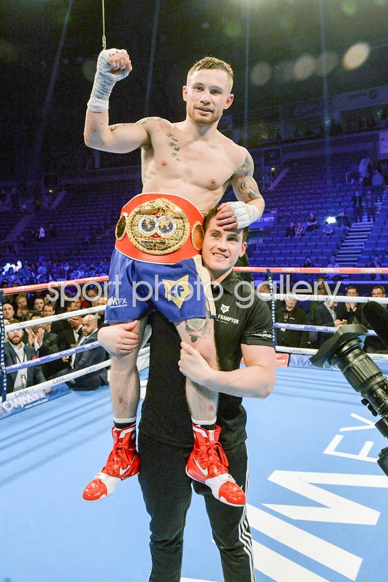 Frampton World Super Bantamweight Champion 2105 Print | Boxing Posters | Carl Frampton