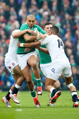 Simon Zebo Ireland v England Dublin 2015