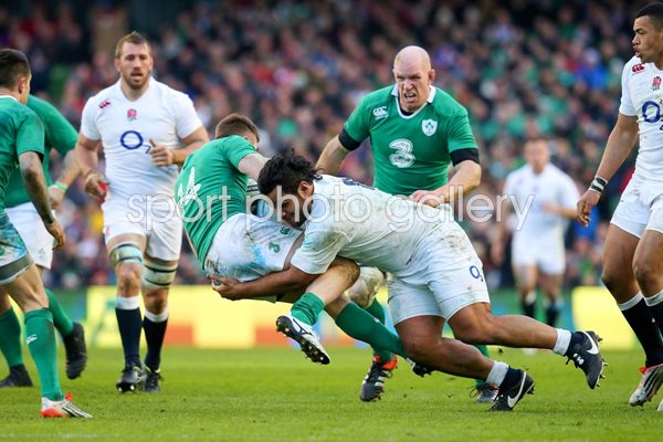 Billy Vunipola England v Ireland Dublin 2015