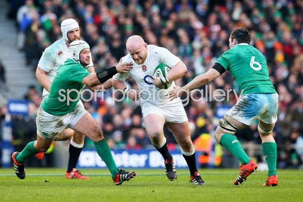 Dan Cole England v Ireland 2015