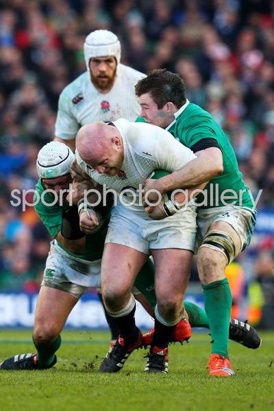 Dan Cole England v Ireland 2015