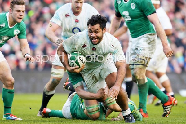 Billy Vunipola England v Ireland Dublin 2015