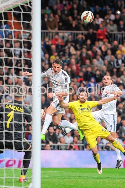 Cristiano Ronaldo Real Madrid v Villarreal 2015