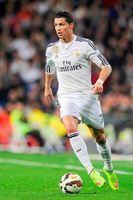  Cristiano Ronaldo Real Madrid in action