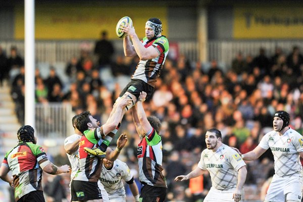 Nick Kennedy Harlequins v Leicester Tigers