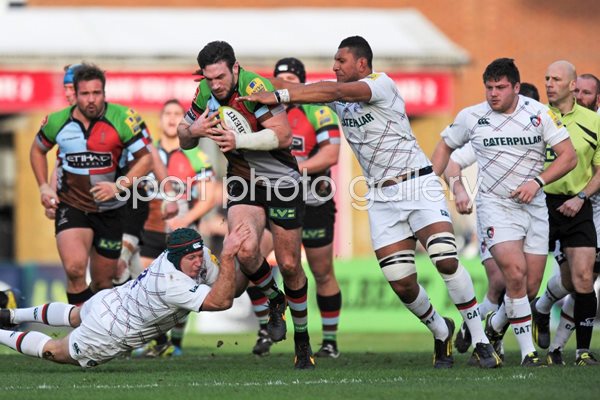 Tom Guest Harlequins v Leicester Tigers