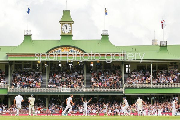 Moment of victory in Sydney - 2010 Ashes