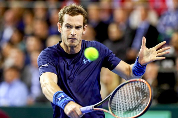 Andy Murray GB v USA Davis Cup 2015