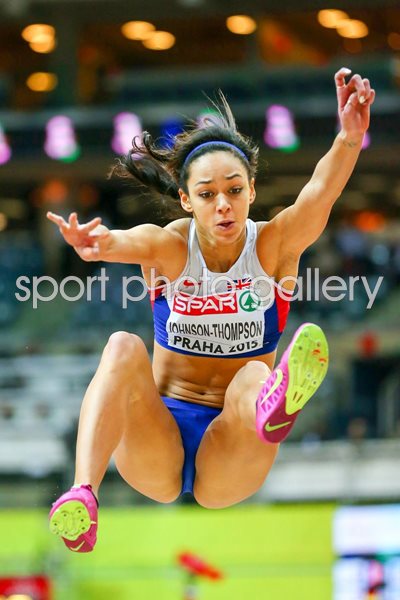 Katarina Johnson-Thompson European Indoor Championships