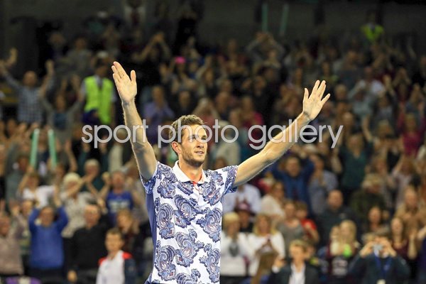 James Ward GB v USA Davis Cup 2015