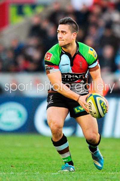 Ben Botica Harlequins v Leicester Tigers