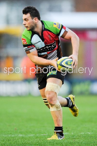 Joe Trayfoot Harlequins v Leicester Tigers