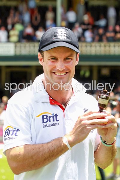 Andrew Strauss Winning captain 2010 Ashes