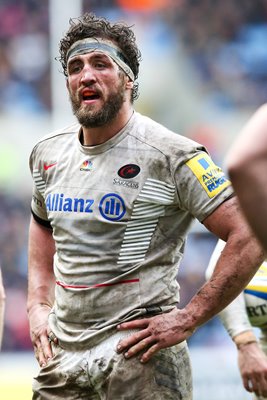 Jaques Burger Saracens v Wasps 2015