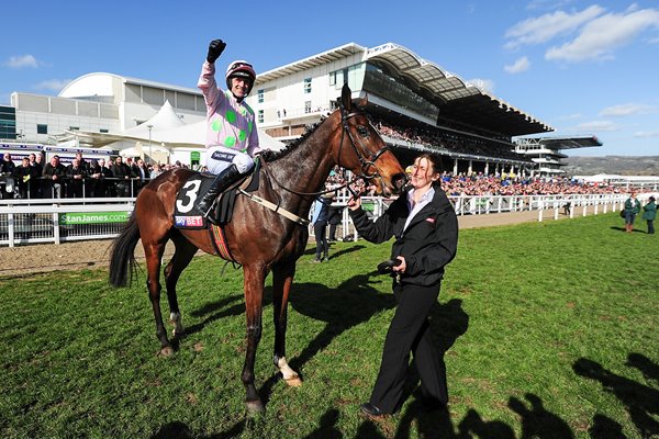 Ruby Walsh & Douvan Hurdles Cheltenham 2015