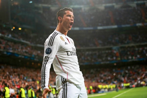 Cristiano Ronaldo Real Madrid CF goal v Schalke