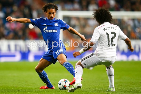 Leroy Sane FC Schalke 04 v Marcelo Real Madrid