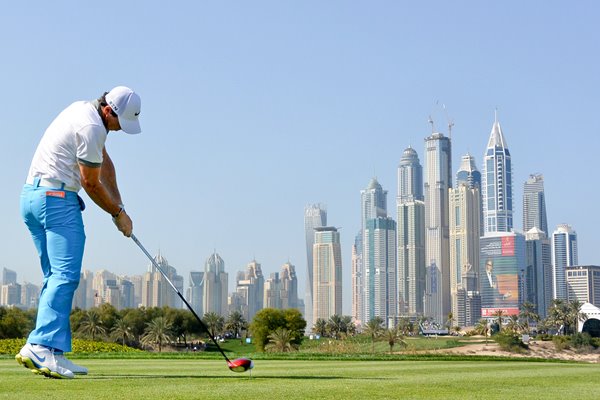 Rory McIlroy Dubai Desert Classic 2014