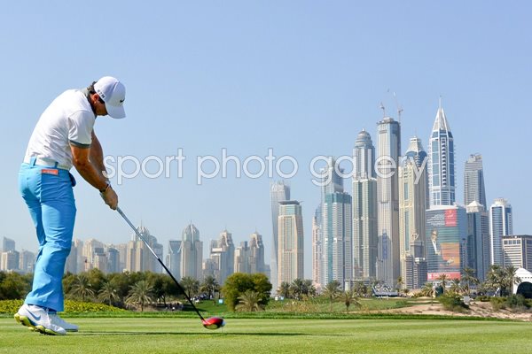 Rory McIlroy Dubai Desert Classic 2014