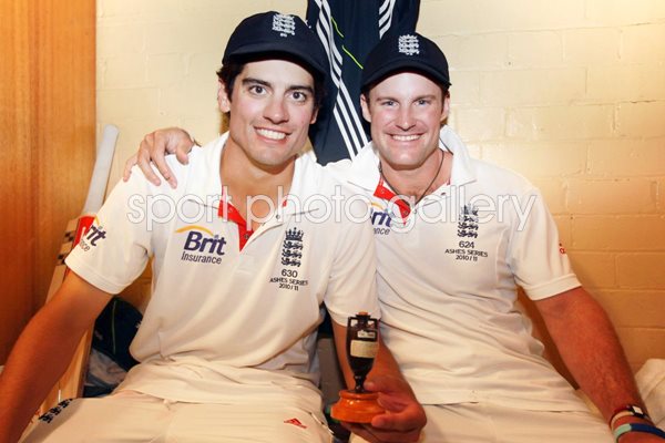 Strauss and Cook - 2010 Ashes Winners