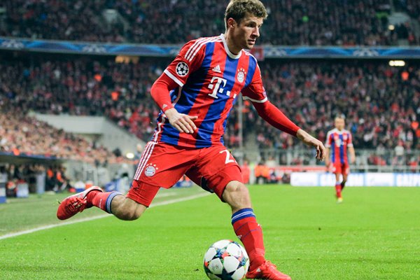 Thomas Mueller Bayern Muenchen Champions League 2015