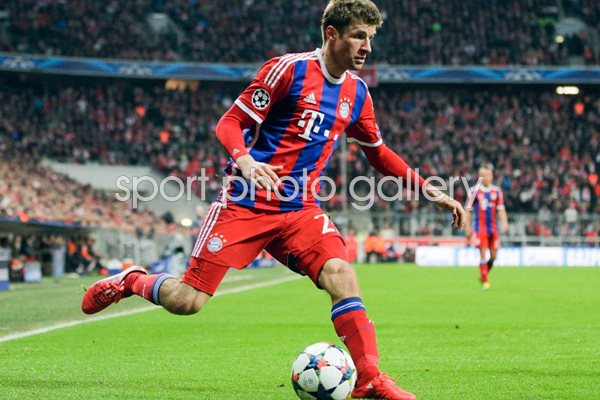 Thomas Mueller Bayern Muenchen Champions League 2015
