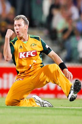 Australian cricketer Brett Lee - T20 2011