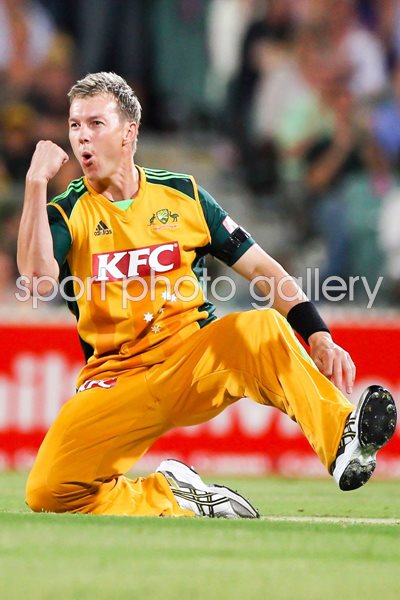 Australian cricketer Brett Lee - T20 2011