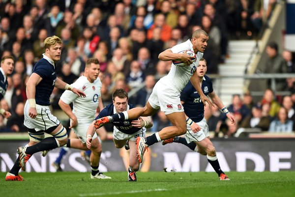Jonathan Joseph England v Scotland Twickenham 2015