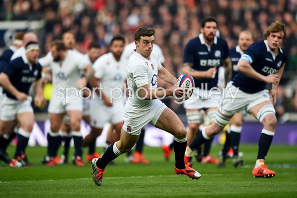 George Ford England v Scotland Twickenham 2015