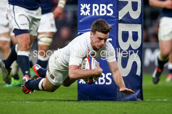 George Ford England v Scotland Twickenham 2015