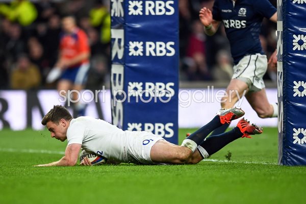 George Ford England v Scotland Twickenham 2015