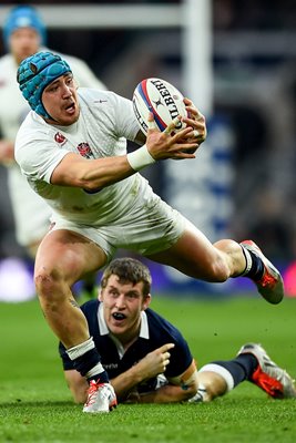 Jack Nowell England v Scotland Twickenham 2015