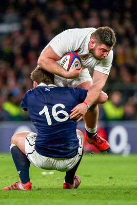 Kieran Brookes ngland v Scotland Twickenham 2015