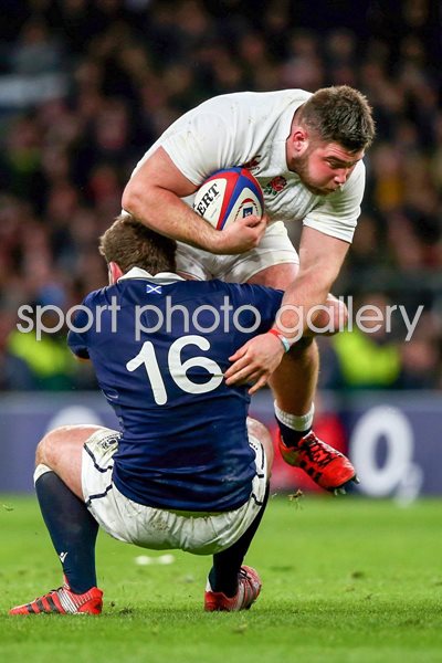 Kieran Brookes ngland v Scotland Twickenham 2015