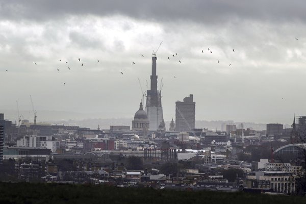 Views Of The Shar - The Tallest Building In The EU