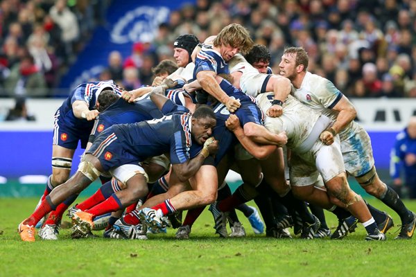 Dimitri Szarzewsk France v England Paris Six Nations 2014