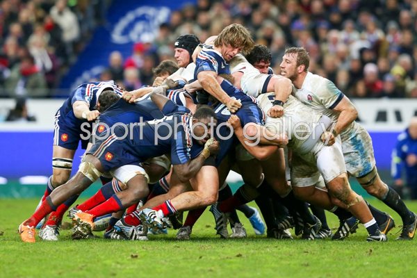 Dimitri Szarzewsk France v England Paris Six Nations 2014