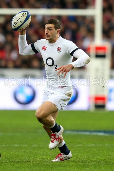 Jonny May England v France Paris Six Nations 2014