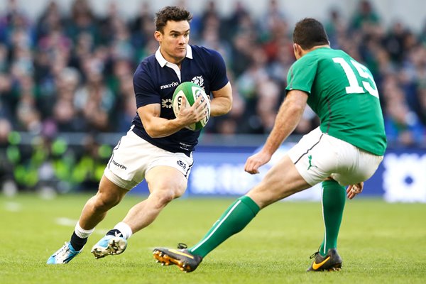 Max Jones Scotland v Ireland Six Nations 2014